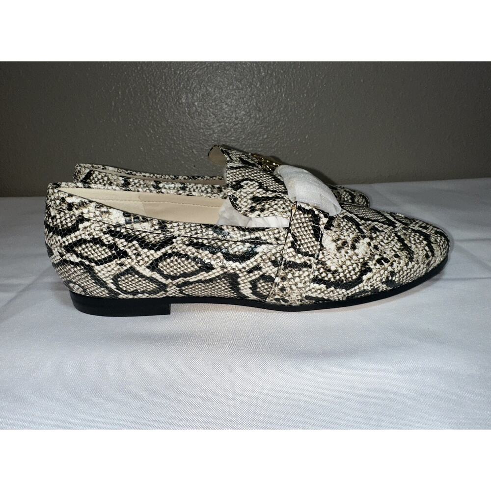 Cole Haan Modern Classics Bit Loafer Snakeskin Embossed In Python Rama 9B New - Picture 3 of 10
